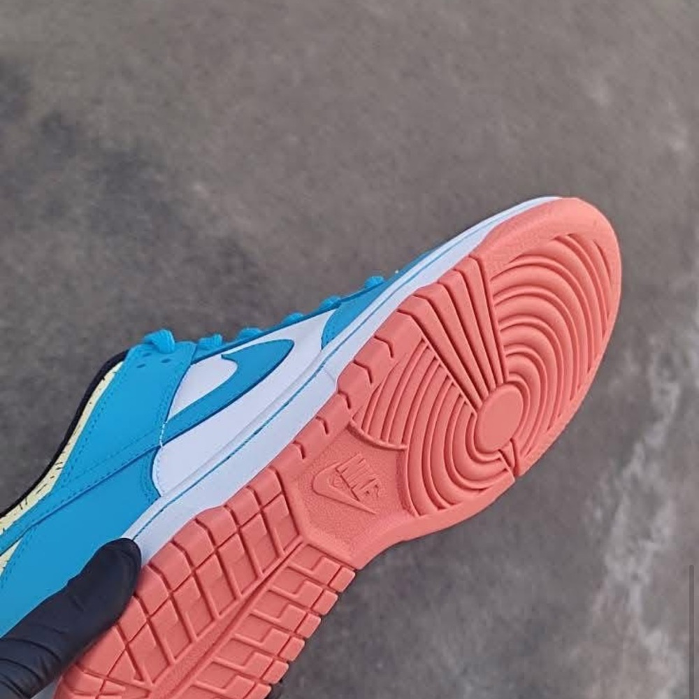 Nike Kids Shoes in Blue and Coral